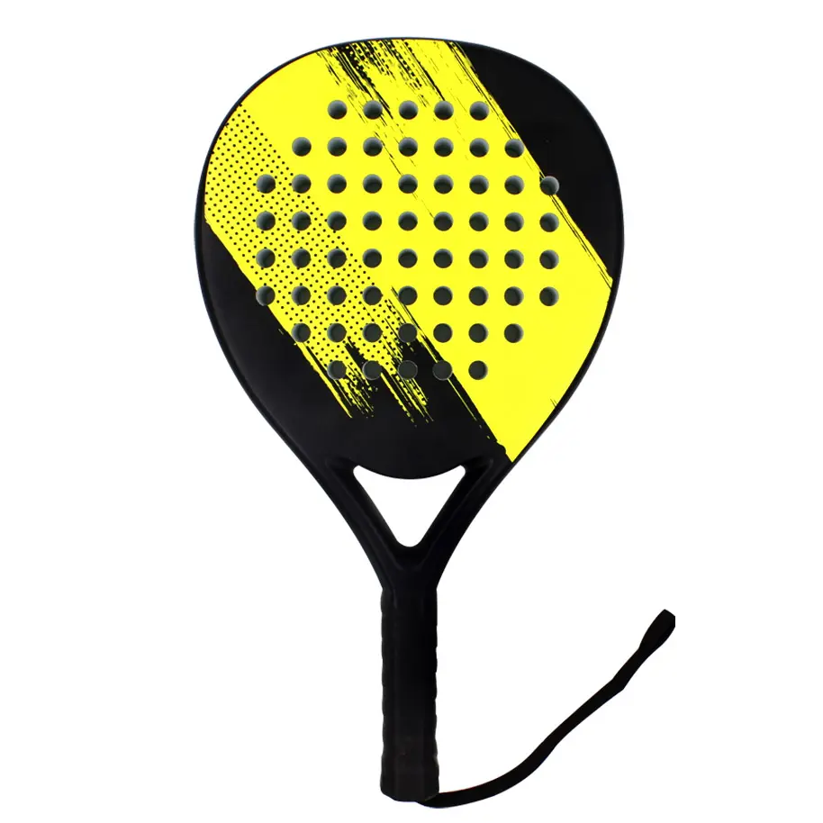 Vợt Tennis Mái Chèo Trực Tiếp Từ Nhà Máy Vợt Tennis Pop Lite Công Suất Sợi Carbon Vợt Bóng Chuyền Mặt Sợi Carbon 3K 18K