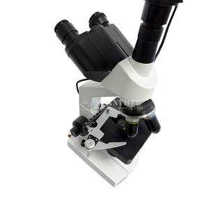 Veteriner biyolojik mikroskop laboratuvar Led ışık elektronik optik biyolojik trinoküler mikroskop - Product Image 2