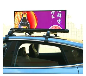 Наружный водонепроницаемый светодиодный дисплей на крышу такси 3g/4g/светодиодный экран для автомобильной рекламы/верхний знак такси