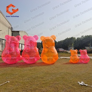 Orso Gonfiabile Trasparente Personalizzabile, Modello di Orso Gommoso Gonfiabile per Decorazioni Eventi - Product Image 6