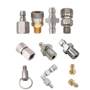 Adaptador de Desconexión Rápida de Acero Inoxidable HPA para Gas, Acoplador de 8mm NPT BSP G1/8'' con Tapón Ciego Macho/Hembra para Aire - Product Image 1