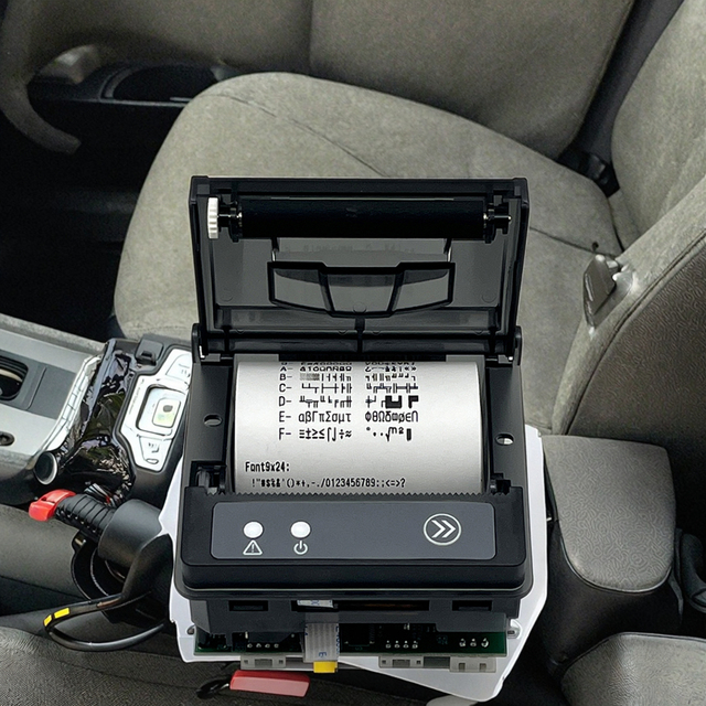 Mini Panel Printer Module 58mm Thermal Receipt Printer with RS232/TTL 12V Embedded Bill Printing Machine