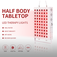 Panneau de luminothérapie infrarouge LED 660nm 850nm à faible EMF pour le cou et la gorge, appareil de soin de la peau et de soulagement de la douleur