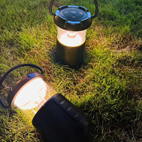 Lanterne de camping rechargeable avec haut-parleur sans fil AirPlay, lumière LED RGB et son surround pour utilisation en extérieur et en intérieur - Cadeau de voyage