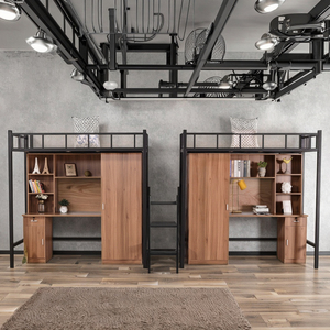<span class=keywords><strong>Lit</strong></span> <span class=keywords><strong>en</strong></span> métal pour dortoir <span class=keywords><strong>avec</strong></span> armoire de <span class=keywords><strong>bureau</strong></span> et armoire inférieure Table d'étude/casier <span class=keywords><strong>Bureau</strong></span> <span class=keywords><strong>en</strong></span> <span class=keywords><strong>dessous</strong></span> <span class=keywords><strong>avec</strong></span> escabeau <span class=keywords><strong>Lit</strong></span> mezzanine <span class=keywords><strong>avec</strong></span> <span class=keywords><strong>bureau</strong></span> - Product Image 3