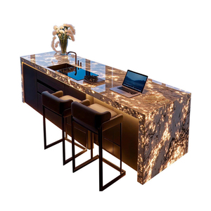 Ensembles <span class=keywords><strong>de</strong></span> mobilier <span class=keywords><strong>de</strong></span> bar <span class=keywords><strong>de</strong></span> luxe moderne pour discothèques, tabourets <span class=keywords><strong>de</strong></span> bar modulaires écologiques pour îlots <span class=keywords><strong>de</strong></span> <span class=keywords><strong>cuisine</strong></span>, tables <span class=keywords><strong>de</strong></span> bar à domicile, salons et centres commerciaux - Product Image 5