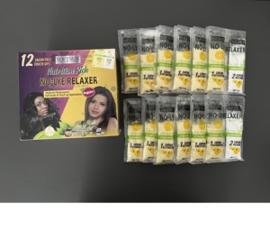 Défrisant Cheveux Haute Qualité pour Usage Domicile et Salon Africain, Longue Durée, Bonne Qualité avec Kératine et Olive - Product Image 3