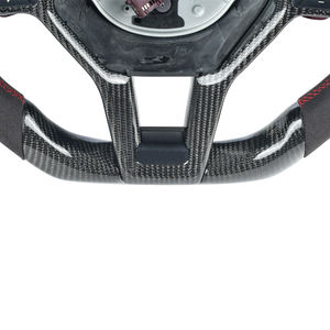 Ajustement pour Mercedes Benz C CLA-SS <span class=keywords><strong>W204</strong></span> C63 W212 W218 W207 W172 SLK volant en Fiber de carbone - Product Image 5