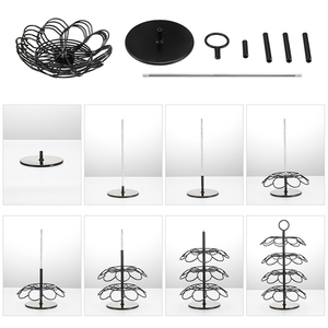 Soporte giratorio para cápsulas de café Nespresso Dolce Gusto k-cup, estante de almacenamiento para cápsulas de café, torre de exhibición - Product Image 5