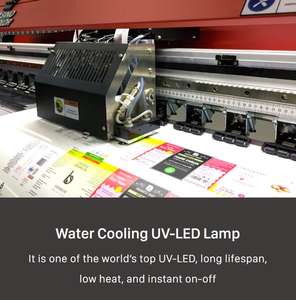 Sinocolor 1.8m 2 i1600头高分辨率2400 dpi廉价喷墨数字紫外卷对卷涂布标签打印机 - Product Image 2