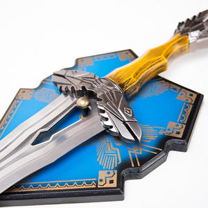 <span class=keywords><strong>El</strong></span> Señor DE LOS Anillos <span class=keywords><strong>el</strong></span> Hobbit <span class=keywords><strong>3</strong></span> la batalla de los cinco ejércitos Thorin Oakshield 1:1 espada de Metal grabada Cosplay sin afilar - Product Image 2