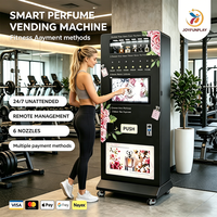 Mesin Penjual Parfum Vertikal Pintar JOYVEND, Semprotan Aroma Otomatis, Pembayaran Tanpa Tunai, Garansi 1 Tahun untuk Bisnis Ritel