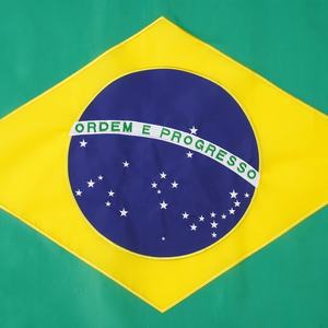 Artisanat professionnel et précis, drapeaux nationaux de 3x5 pieds cousus à rayures, résistants, pour l'<span class=keywords><strong>extérieur</strong></span>, drapeaux brodés du Brésil pour la maison et la chambre - Product Image 2