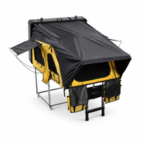 Tente de toit rigide en aluminium RTT 280G Polyester 420D Oxford imperméable pour SUV, camion, 4x4, tout-terrain, camping
