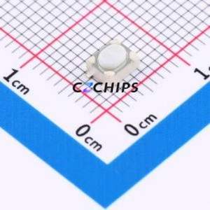 TD-1221SR-2.5H-160 Tactile Switch SMD,3.3x4.2mm Switch ( Switch Length: 4.2mm )( Switch Width: 3.25mm )( Switch Height: 2.5mm ) - Product Image 1