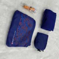 260730 Coffrets cadeaux pour voyages en avion, coffrets cadeaux personnalisés, brosse à dents et dentifrice pour avion, trousse d'accessoires pour avion, trousse de toilette