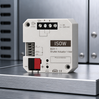 Actionneur de volet roulant 1 volet (encastré) avec interface de sortie numérique Réseau KNX 4 entrées/sorties Protection IP20 Modèle B201.1