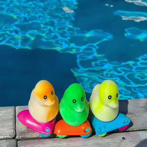 Giocattolo da Bagno <span class=keywords><strong>per</strong></span> Bambini a Forma di <span class=keywords><strong>Paperella</strong></span> che Scompare, Morbido e Peluche, in Plastica, con Suono, Compagno <span class=keywords><strong>per</strong></span> l'Ora del Bagno - Product Image 5
