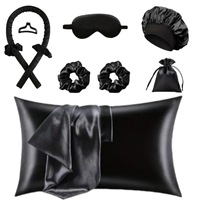 Set de Rizador de Pelo LED sin Calor para Peinado con Antifaz y Gorro para Dormir, Envío Directo Disponible