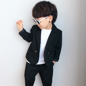 Version élégante petit costume automne bébé <span class=keywords><strong>tenue</strong></span> avec décontracté Style britannique beau vêtements de cérémonie indien costumes de <span class=keywords><strong>mariage</strong></span> pour garçon - Product Image 5