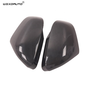 Pour HR-V Vezel 2014-2018, garniture de rétroviseurs latéraux en ABS carbone WZXD - Product Image 1