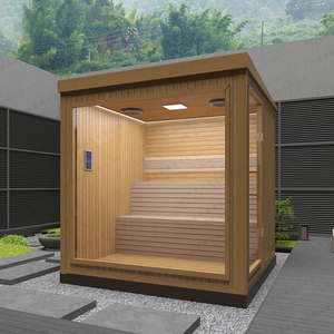 Home Wooden Outdoor Steam Cabin Spa Japanese Dome Far Infrared or Wood Fired Sauna Kit - Product Image 5
