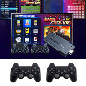 Wholesale 4K HD <b>TV</b> Video Game Dongle Double 2.4G Wireless Gamepad <b>Controller</b> Console 32GB Memory 64GB TF Card Expansion Video - Product Image 2