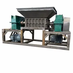 Double Shaft Shredder Machine Plastic Pallet Shredder Machine Agricultural Shredder Machine Price