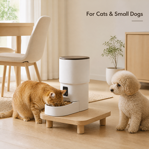 Comedero Automático Inteligente para Mascotas con WiFi, Control por Aplicación, Grabador de Voz y Recipiente de Acero Inoxidable 304, Capacidad de 4L para Perros y Gatos - Product Image 1