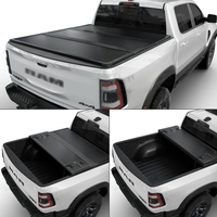 Couverture de benne rigide pliable en aluminium pour Toyota Hilux Double Cab 2026, 1520 mm, étanche, protection de cargaison sécurisée