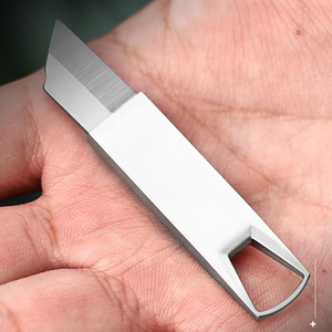<b>USB</b> <b>Flash</b> <b>Drive</b> Inspired Foldable 5cr13 Stainless Steel Box Opener Portable Outdoor Mini Keychain Knife for DIY - Product Image 5