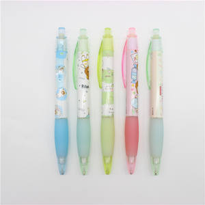 סט עפרונות מכניים 0.5 0.7 יפני קוריאני רב מכר, גוף מסתובב עם הדפסת סרט, ציוד משרדי לתלמידים, דוגמת קומיקס - Product Image 2