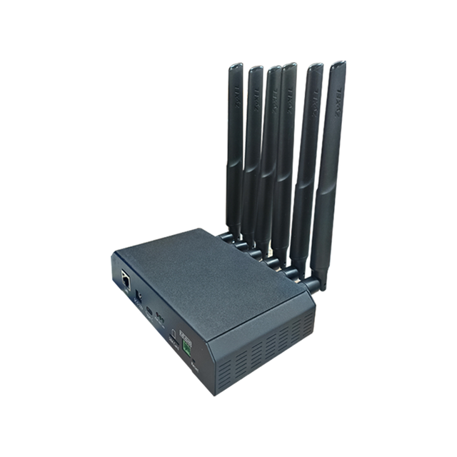 Industrial 5g Cpe Router With SIM Card Slot and 6 External Antennas Port 5G Sim Tp Link Wifi Router Portable Gigabit Ethernet