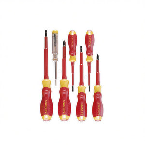 Juego de Destornilladores Stanley de 7 Piezas con Aislamiento VDE y Probador - Product Image 2