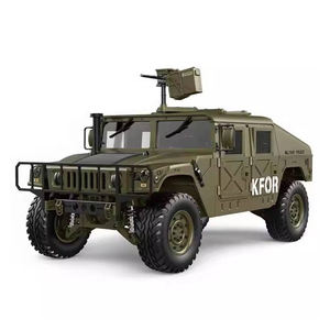 Lehoo Speelgoed P408 1/10 Rc Metalen Militaire Vrachtwagen 4wd Elektrisch Off-Road Voertuig Met Deskundige Afstandsbediening En 100M Bereik - Product Image 1