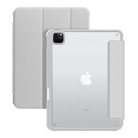 Kenke Coque arrière entièrement transparente pour iPad, étui détachable pour tablette, étui pour iPad Pro 11 pouces