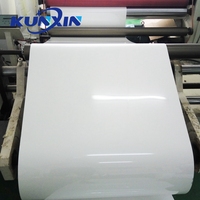 Papier réfléchissant LED Kunxin facile à fabriquer, en plastique optique blanc opale, 0,3 mm 0,4 mm, pour luminaires