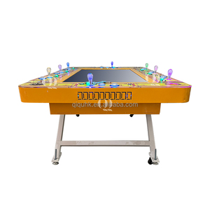 QIQU Lowest Price Best Quality Durable 55 Inch 8 Player Foldable <strong>Fish</strong> <strong>Game</strong> Arcade <strong>Table</strong> IGS Ocean King Series - Product Image 2