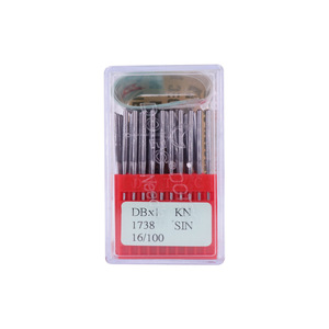 Agujas para Máquina de Coser Tbone Dbx1 1738 16 100, Repuestos para Equipos de Procesamiento de Prendas Computarizados de Cama Plana - Product Image 1