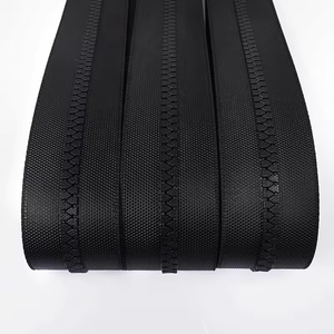 Vente en gros Fermeture à glissière personnalisée 3 #5 #8 # Dents triangulaires Fermeture à glissière en résine à extrémité ouverte Fermeture à glissière étanche en plastique pour jean - Product Image 6