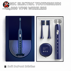 Brosse à dents électrique sonique pour adulte, 42 000 VPM, charge sans fil, 4 modes de nettoyage, blanchiment des dents, protection étanche IPX7 - Product Image 2