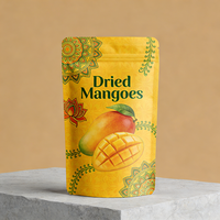 Emballage de sachets debout refermables colorés, finition mate personnalisée, résistant à l'humidité et aux odeurs, emballage de collations, sachets doypack
