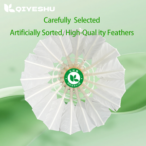 تدريب عالي تنس الريشة عصا الريشة بو الفلين رئيس مستقيم ريشة خفيفة الوزن مستقرة رحلة للمنافسة النادي - Product Image 5