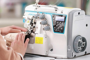 Secondhand Jack C6 Computer Overlock Sewing <strong>Machine</strong> 6 Thread <strong>Circular</strong> Sewing <strong>Machine</strong> Sewing Sportswear <strong>Knitted</strong> Fabrics - Product Image 4
