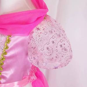 Costume de fête d'anniversaire pour filles MS Pretty Girls, robe de princesse en dentelle et tulle, style Belle au bois dormant - Product Image 5