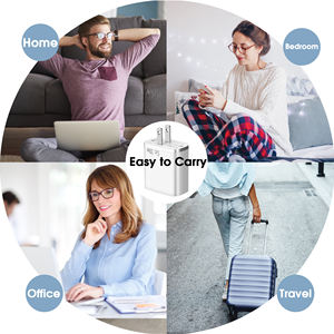 Déstockage, nouveau bloc de charge rapide 30w, chargeur 3 ports pliable, chargeur rapide pour téléphone, tablette, ordinateur <span class=keywords><strong>portable</strong></span> - Product Image 6