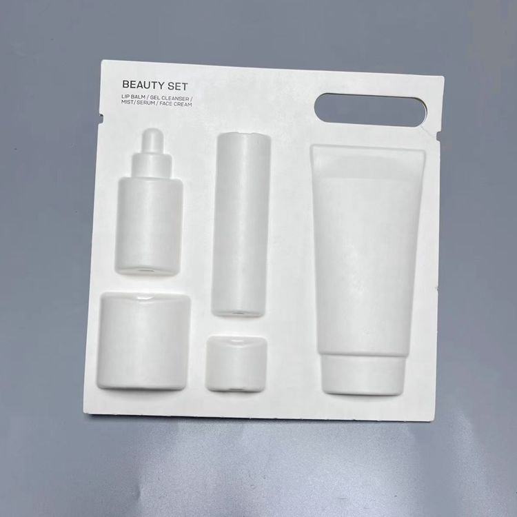 Biodegradable Eco Paper Pulp Cosmetic Packaging Box Molded Pulp ...