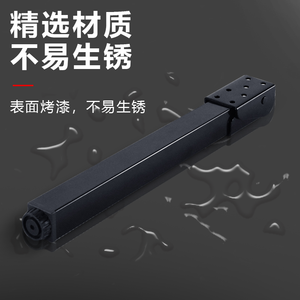 Metal Folding <b>Adjustable</b> <b>Table</b> Leg Bracket 90 Degree Auto Lock Square Tube Support Frame - Product Image 2