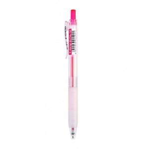 Wholesale Promotion Custom Logo Printed ABS Plastic Ball Point <b>Pen</b> 0.5 0.7 mm Yellow Orange Body All Printing Novelty Design - Product Image 1
