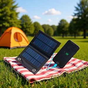 มาซูโยชิ มิตสึเครื่องชาร์จพลังงานแสงอาทิตย์แบบพกพา 4W สำหรับโทรศัพท์มือถือใช้งานกลางแจ้ง - Product Image 1